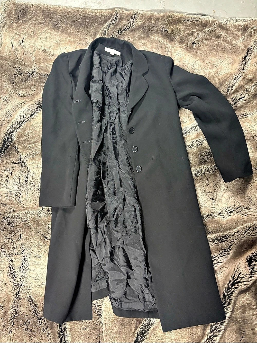 Collection Black Coat Size 6 Like New